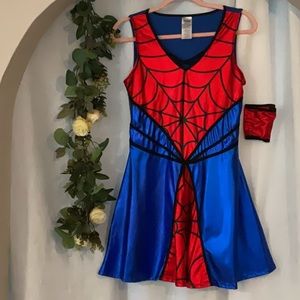 NEW Spider Girl dress Adult Medium